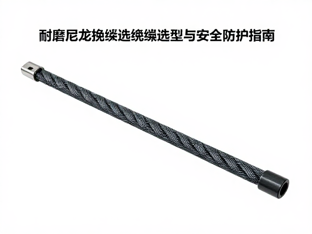 耐磨尼龙挽索的关键技术参数与选型逻辑