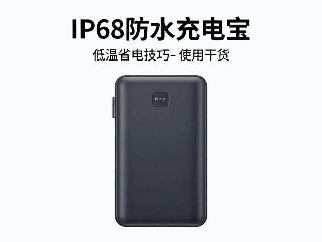 IP68防水充电宝夜间补电指南,低温省电技巧与使用干货