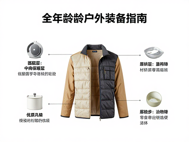 全年龄段户外装备指南,中间保暖层与便携零食补给选购攻略