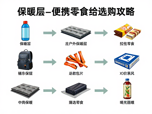 便携零食补给的能量密度与场景匹配