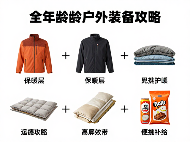 保暖层与补给品的搭配策略