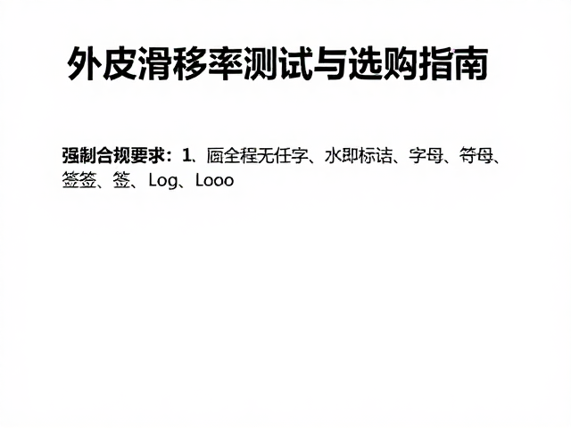 选购指南中的关键参数考量