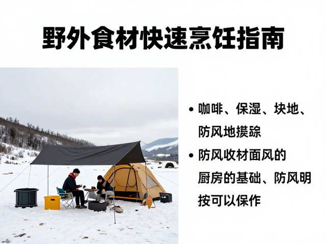 冬季登山营地厨房搭建,野外食材快速烹饪指南