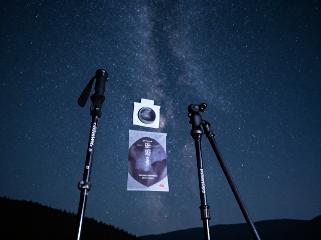 星空摄影必备,镜头防雾清洁套装搭配登山杖三脚架指南