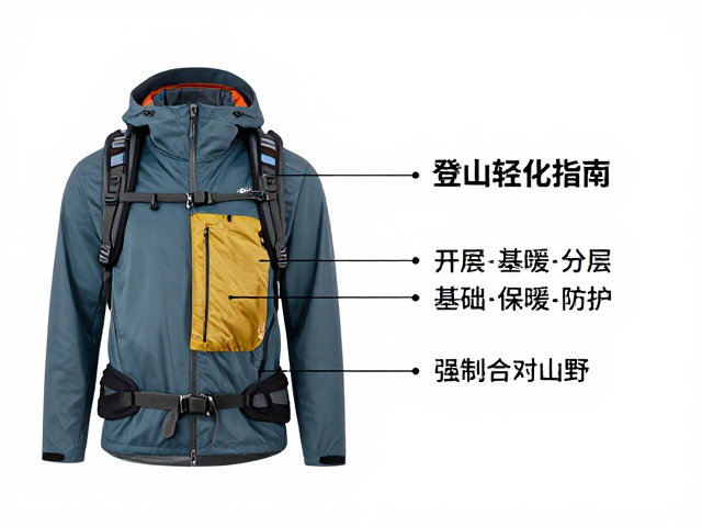 衣物分层策略:基础、保暖与防护