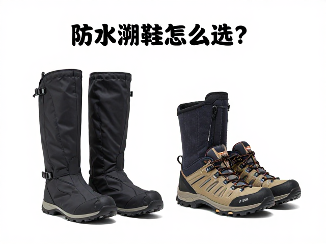 雪套与雪地靴/登山鞋的组合逻辑