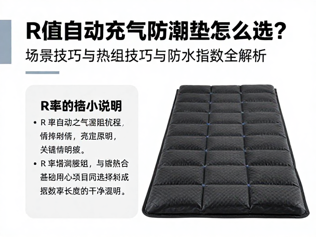 R值自动充气防潮垫怎么选?铺设技巧与防水指数全解析
