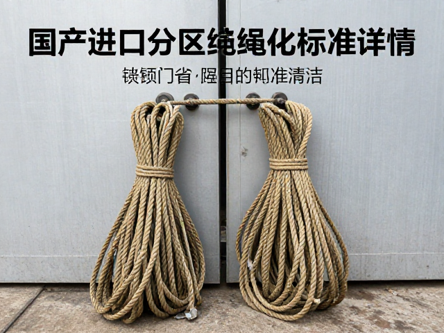 清洁脏绳分区的标准与处理规范
