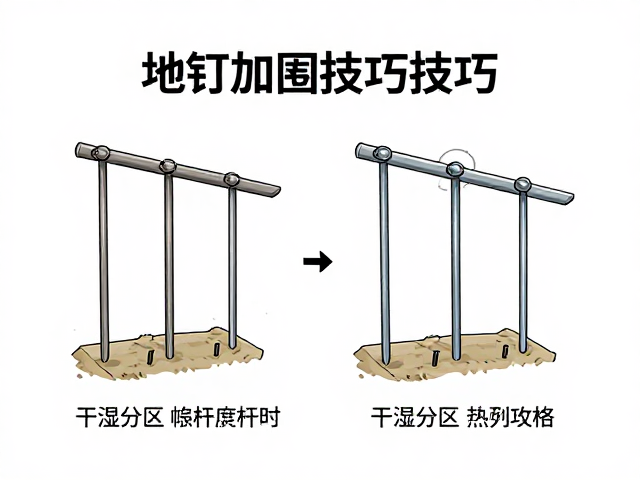 地钉加固防风技巧,干湿分区与帐杆结构熟悉指南