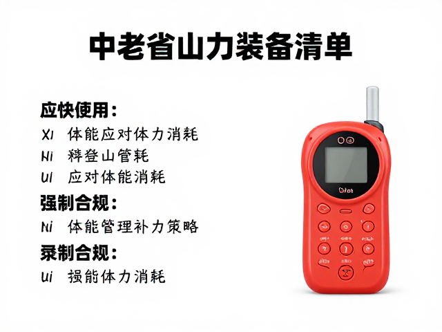 体能管理与补给策略:科学应对体力消耗