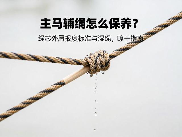 湿绳处理与特殊环境下的维护细节
