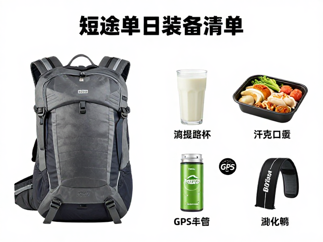 短途单日徒步装备清单,高热量路餐搭配与GPS轨迹导航全攻略