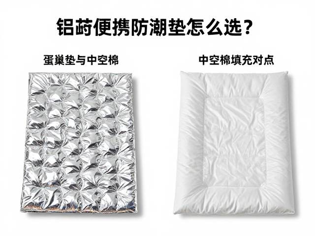 铝箔便携防潮垫怎么选?蛋巢垫与中空棉填充优缺点深度对比