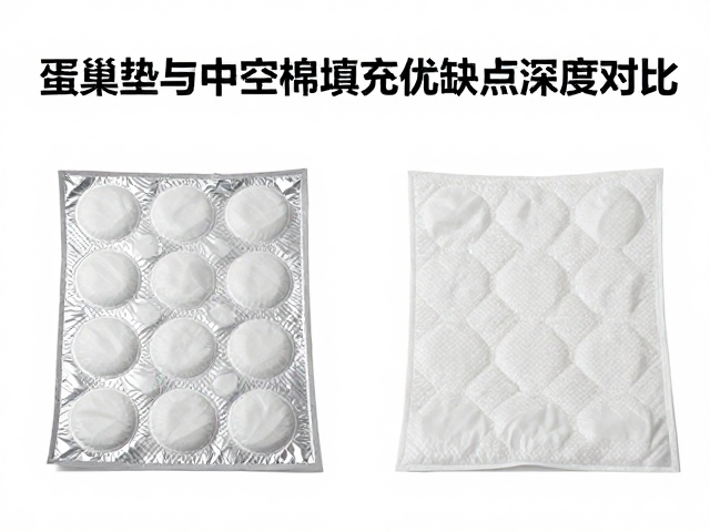蛋巢垫与中空棉垫的使用场景适配
