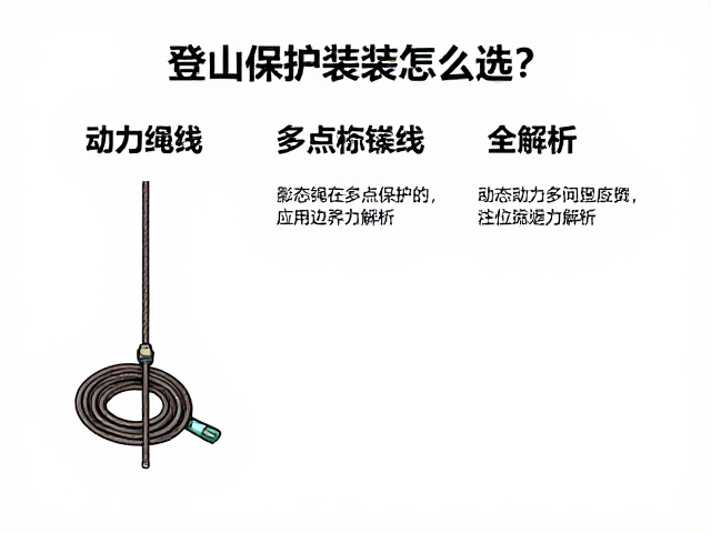 静态绳与动力绳的应用边界