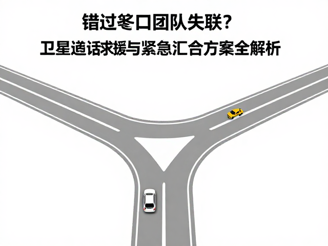 错过岔路口团队失联?卫星电话求援与紧急汇合方案全解析