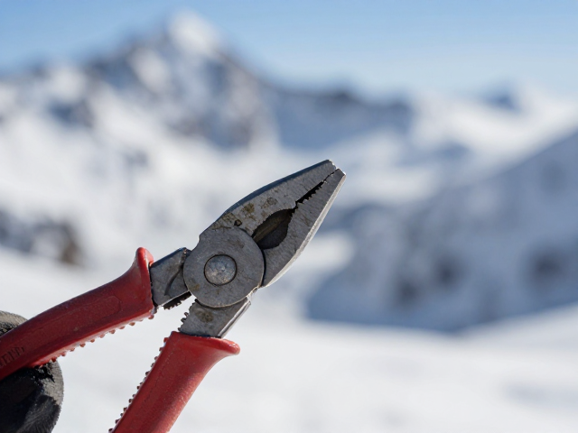 工具钳清洁与深度除锈处理