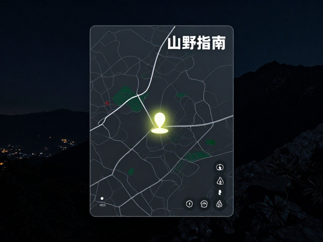 夜间山野避险,离线地图,灯光标识全流程指南
