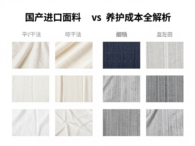 不同面料类型的养护成本拆解