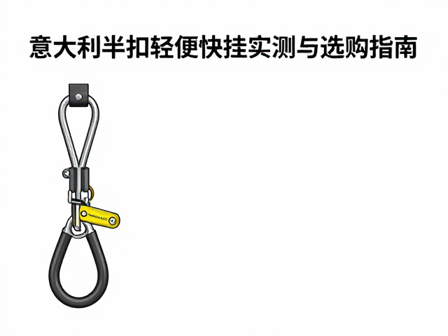 意大利半扣快挂的力学结构与材质解析