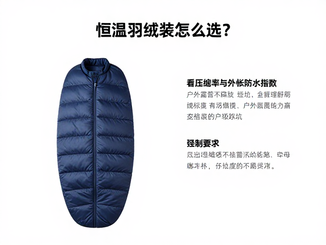 恒温羽绒睡袋怎么选?看压缩率与外帐防水指数,户外露营不踩坑