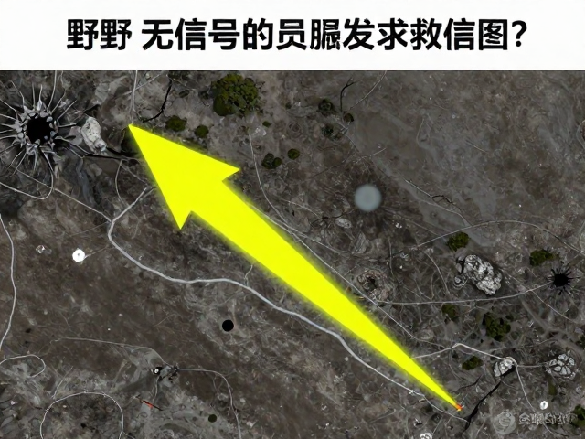 视觉信号:利用高可见度工具与地理特征