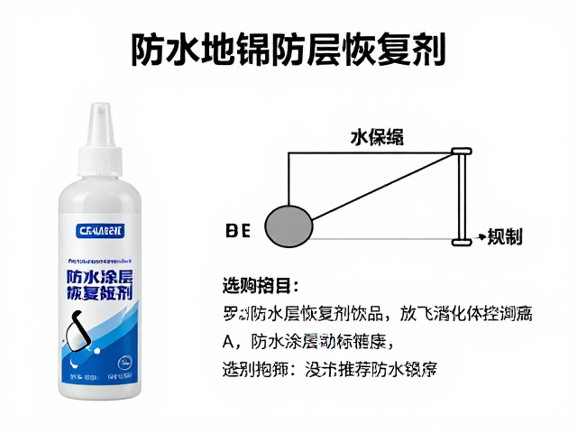 防水涂层恢复剂的化学原理与施工规范