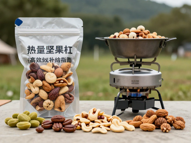 高热量坚果搭配软水袋与分体式炉头,户外露营高效补给指南