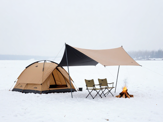 雪地帐篷搭建与天幕展开指南,营火痕迹清理全攻略