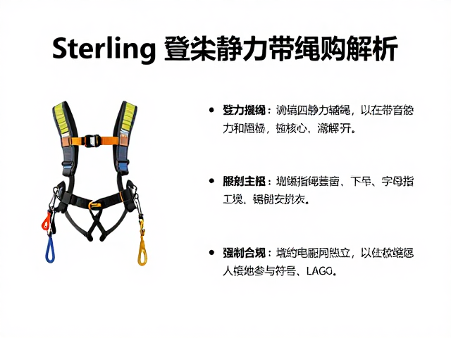 Sterling绳索静力辅绳的核心技术解析