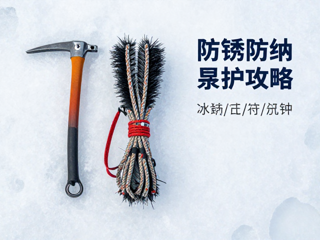 冰爪冰镐防锈收纳与攀登装备养护,绳刷使用全攻略