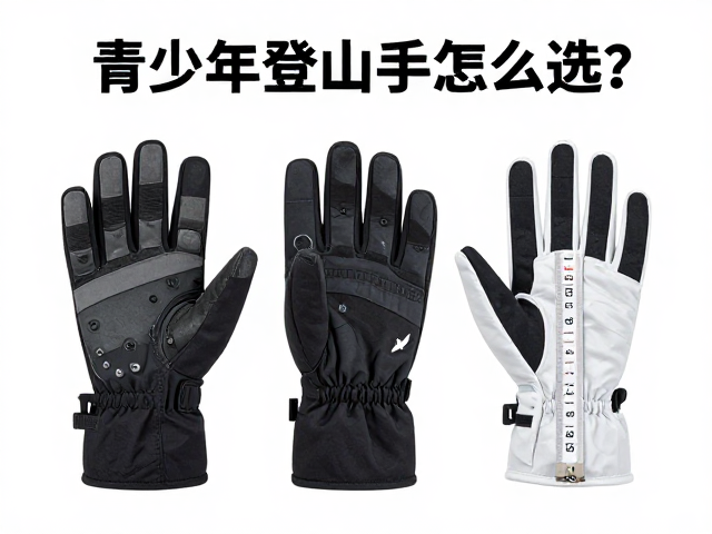 青少年登山手套怎么选?薄款防滑,护膝搭配指南,手掌围尺码对照