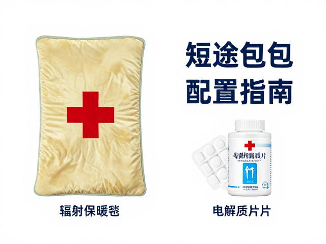 户外双人短途急救包配置指南,辐射保温毯与电解质片怎么选?