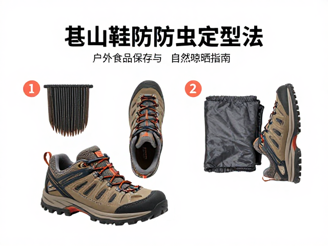 登山鞋防潮防虫定型法,户外食品保存与自然晾晒指南