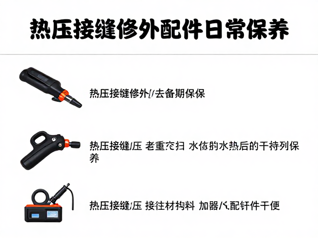 热压接缝修补的具体执行步骤