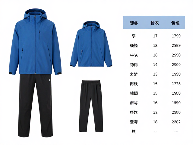 价格体系与硬壳冲锋衣的价值分布