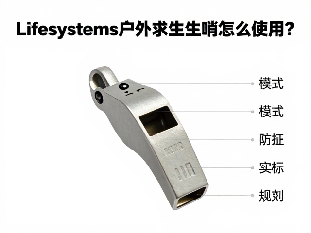Lifesystems户外求生哨怎么用?寻找安全避难点实战指南