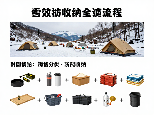物资分类与防潮收纳