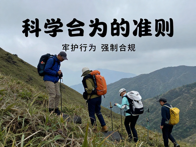 山野登山环保知识宣传:科学行为的准则