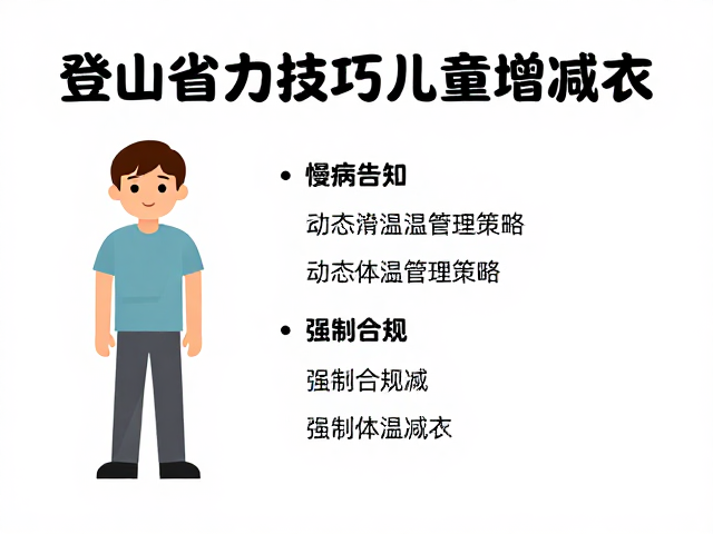 儿童增减衣:动态体温管理策略