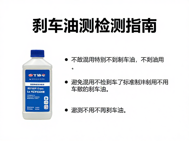 刹车油检测指南，赛车级制动液特性，避免混用不同类型刹车油