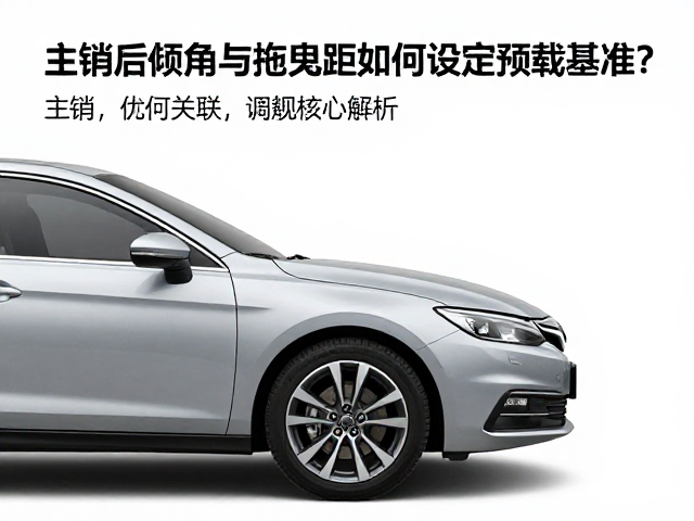 主销后倾角与拖曳距如何设定预载基准?调校核心解析
