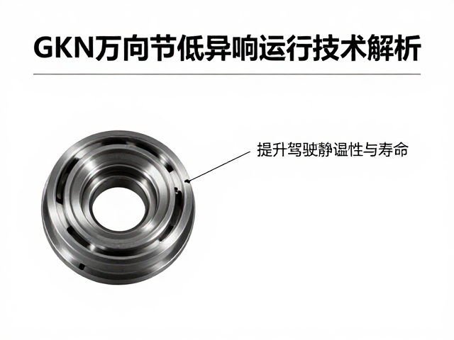 GKN万向节低异响运行技术解析,提升驾驶静谧性与寿命
