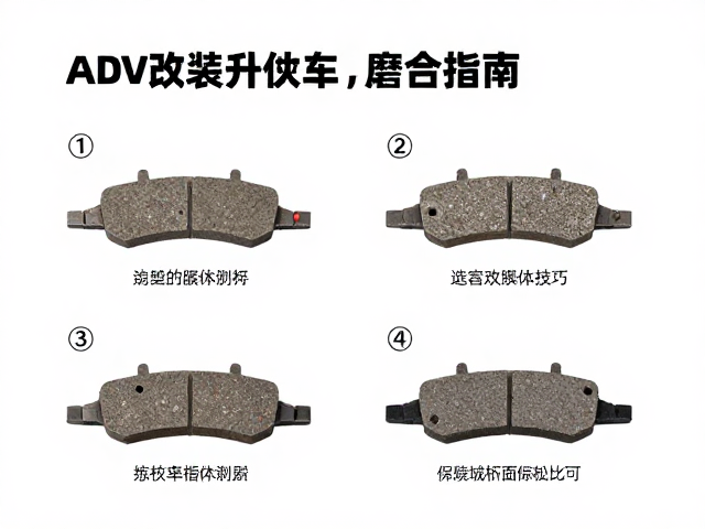 ADV改装刹车磨合指南，解析改装材料特性与养护技巧