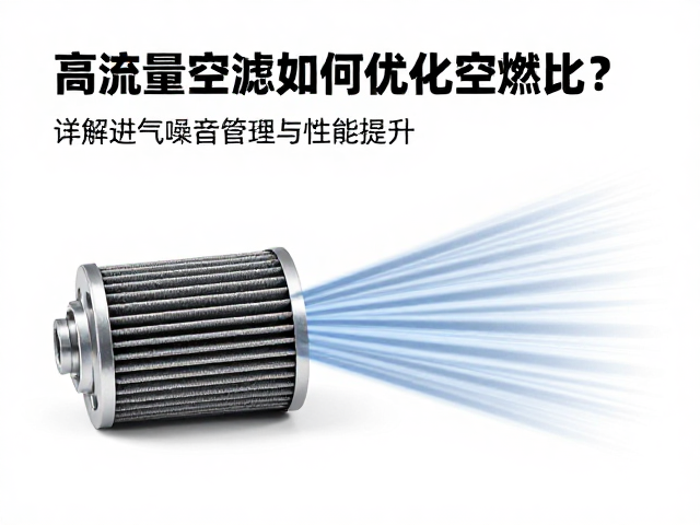 高流量空滤如何优化空燃比？详解进气噪音管理与性能提升