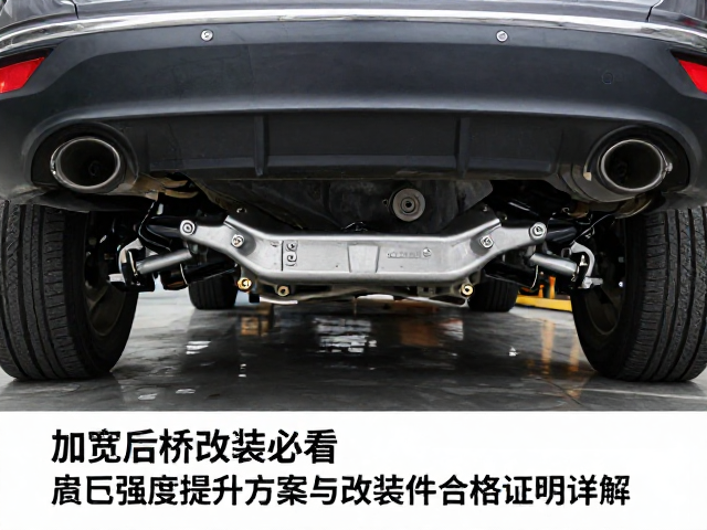 加宽后桥改装必看，后桥强度提升方案与改装件合格证明详解