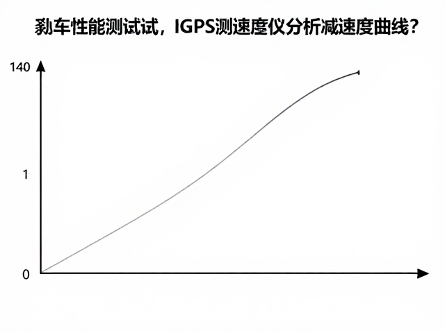 刹车性能测试,如何利用GPS测速仪分析减速度曲线?