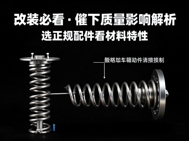 改装必看,簧下质量影响解析,选正规配件看材料特性