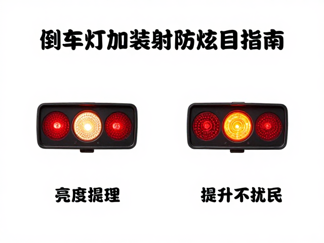 倒车灯加装射灯防眩目指南,亮度提升不扰民