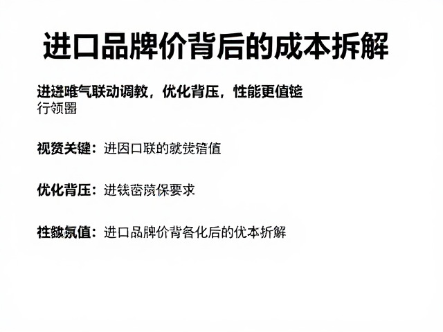进口品牌溢价明显?进排气联动调校,优化背压,性能更值